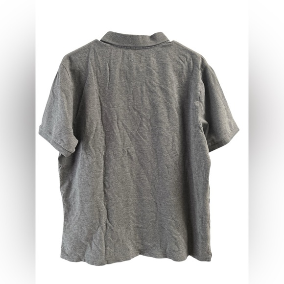 Vineyard vines Edgartown pique polo grey short sleeve - Picture 6 of 6